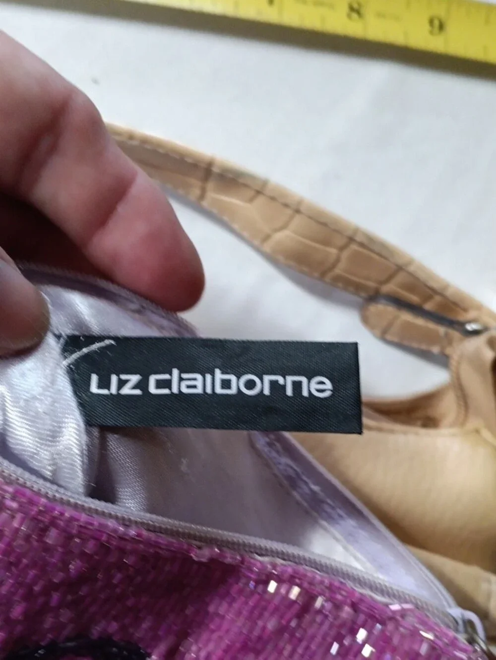 Liz Claiborne coin purse, Tan Crossbody Shoulder Bag & Brown purse/ hand bag.